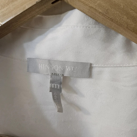 HINSON WU Eleanor 3/4 Sleeve Printed Shirt - Picture 5 of 11